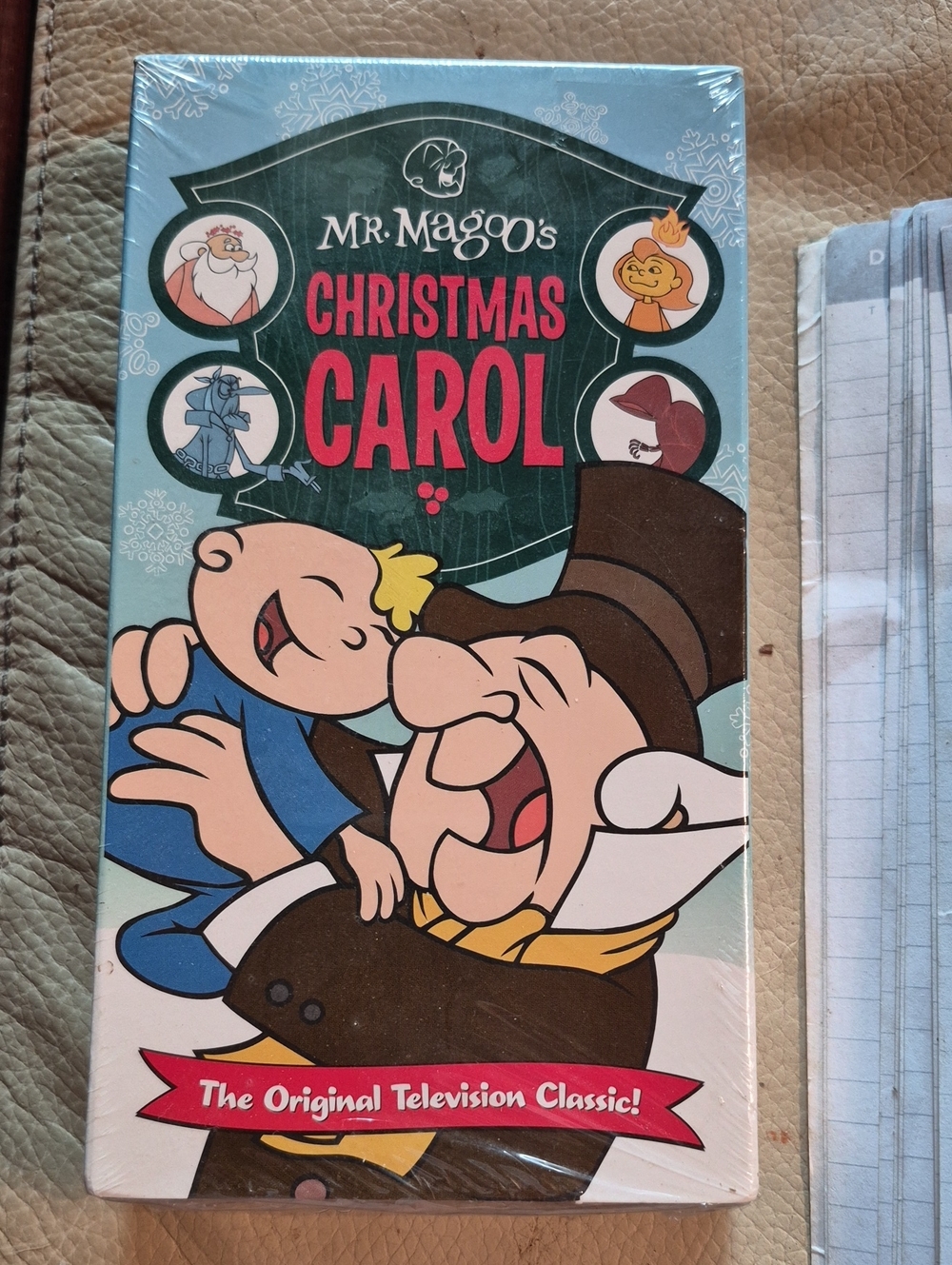 Mr. Magoo's Christmas Carol Kids DVD - Blue/Brown